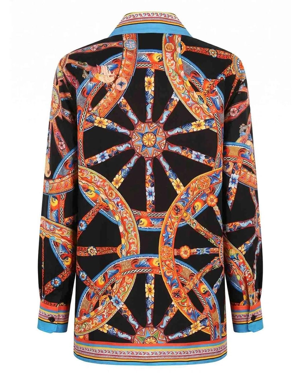 Dolce & Gabbana Black Dolce & Gabbana Printed Shirt