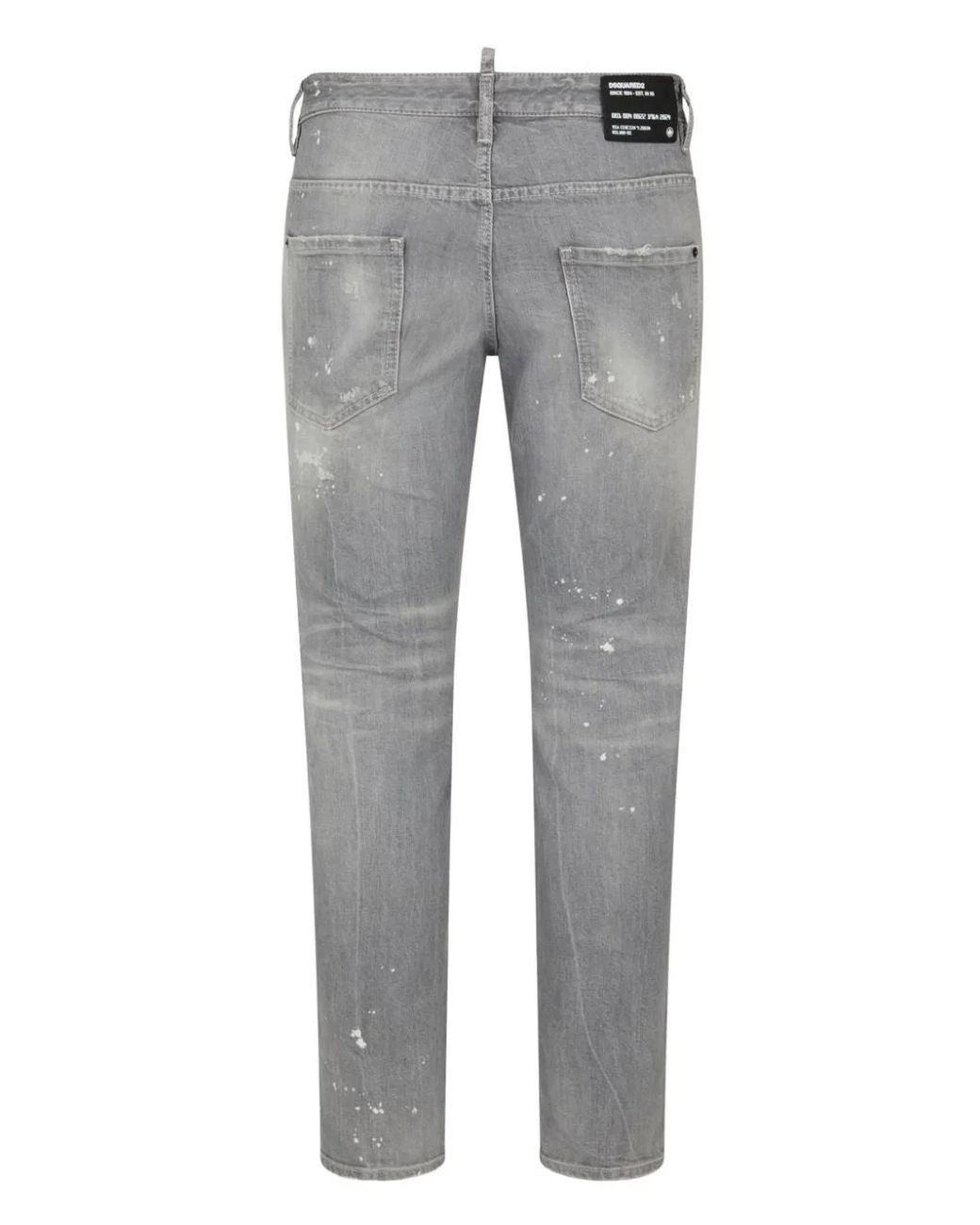 DSquared² Gray Pants 5 Pockets Skater for men