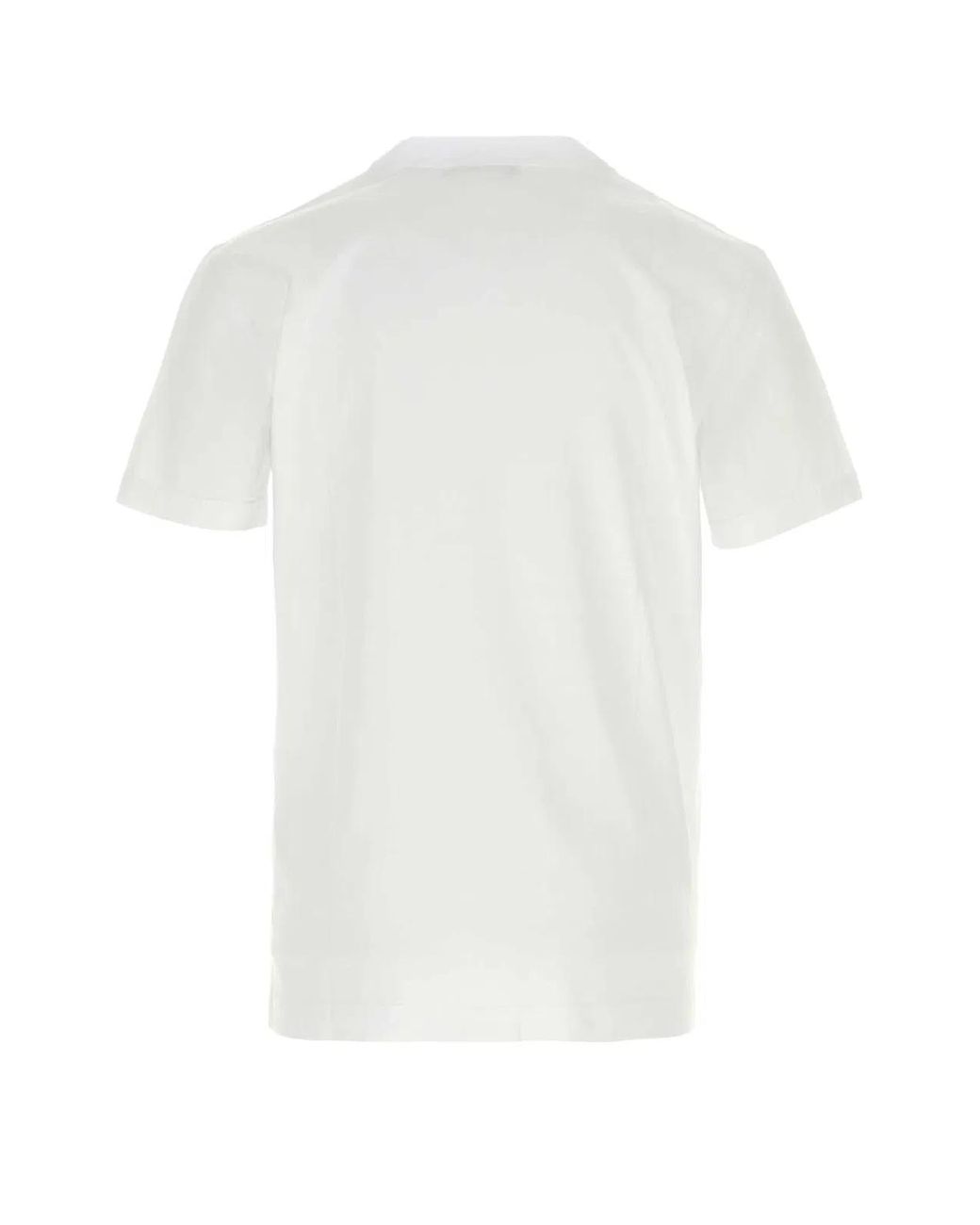 Dolce & Gabbana White Crew Neck T-Shirt for men