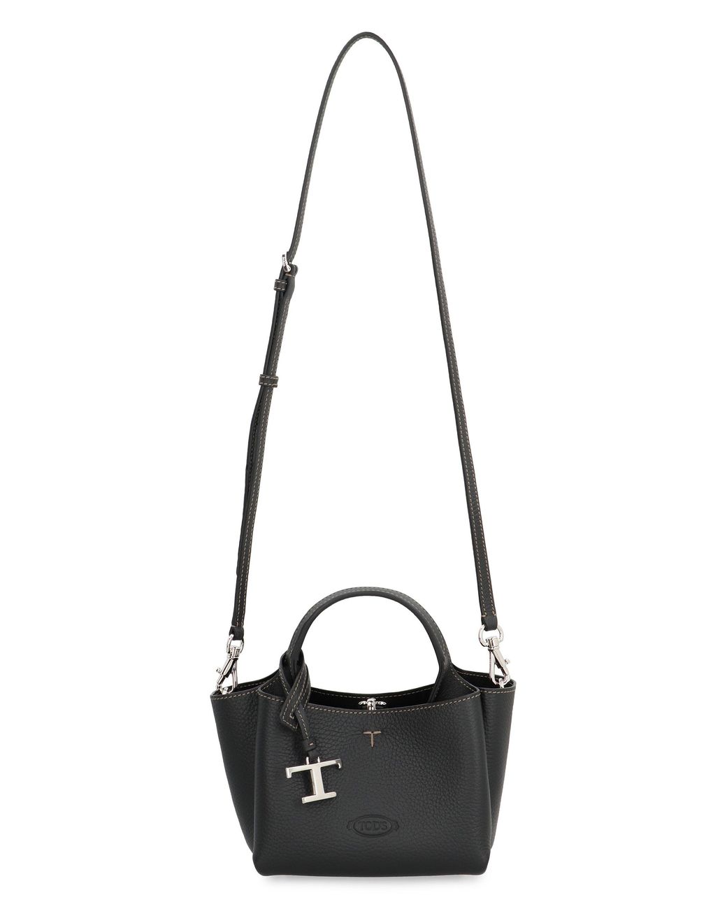 Tod's Black Micro Leather Handbag
