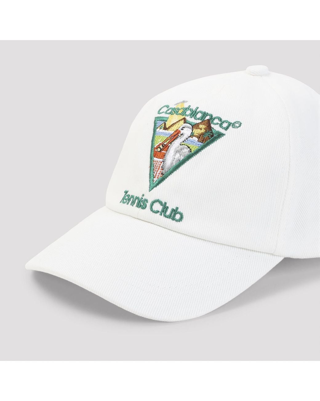 Coding Pyramid CASABLANCA Pyramid Abduction Tennis Cap in White for Men | Lyst UK