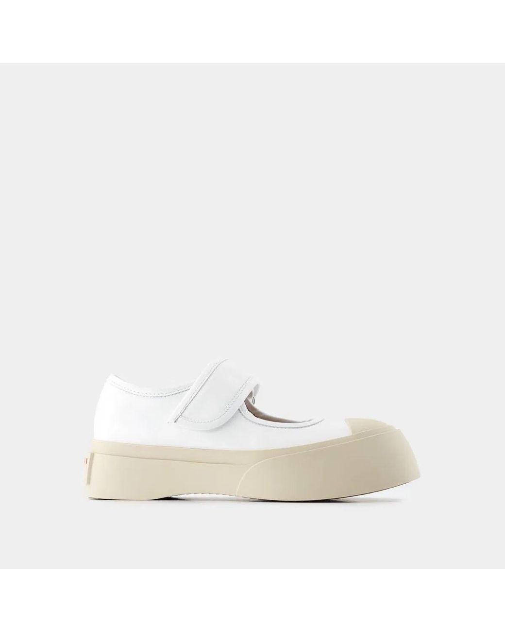 Marni White Mary Jane Sneakers