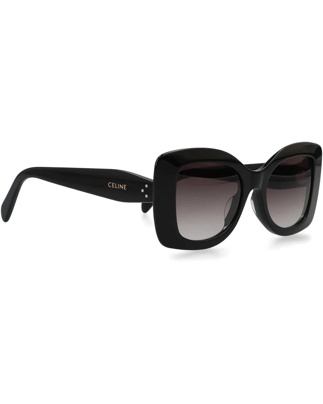 Céline Black Butterfly Sunglasses Acetate