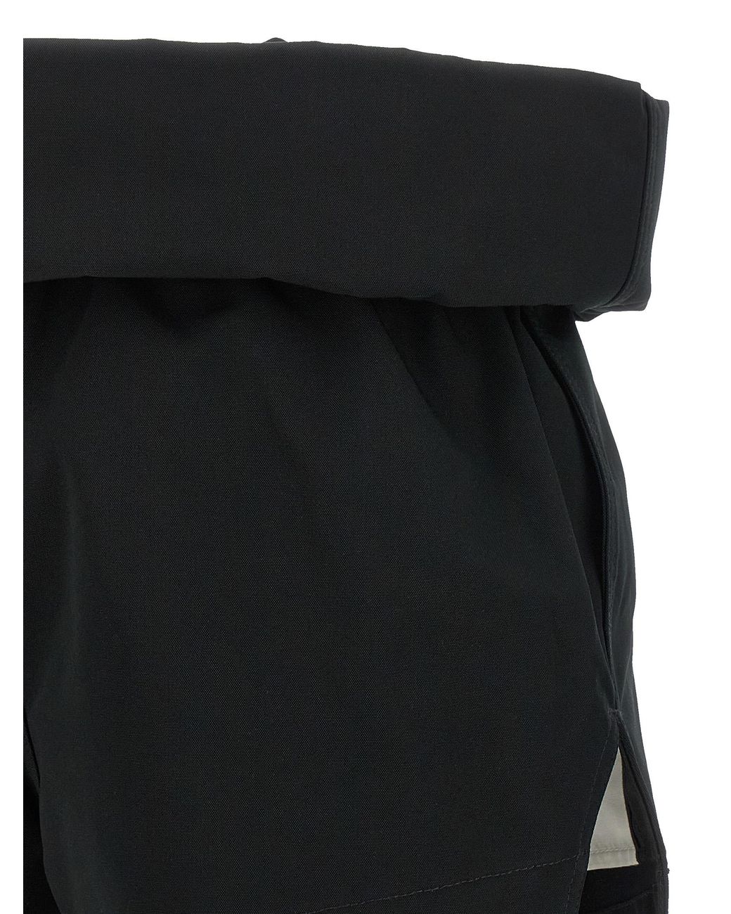 Rick Owens Black 'Crater' Shorts