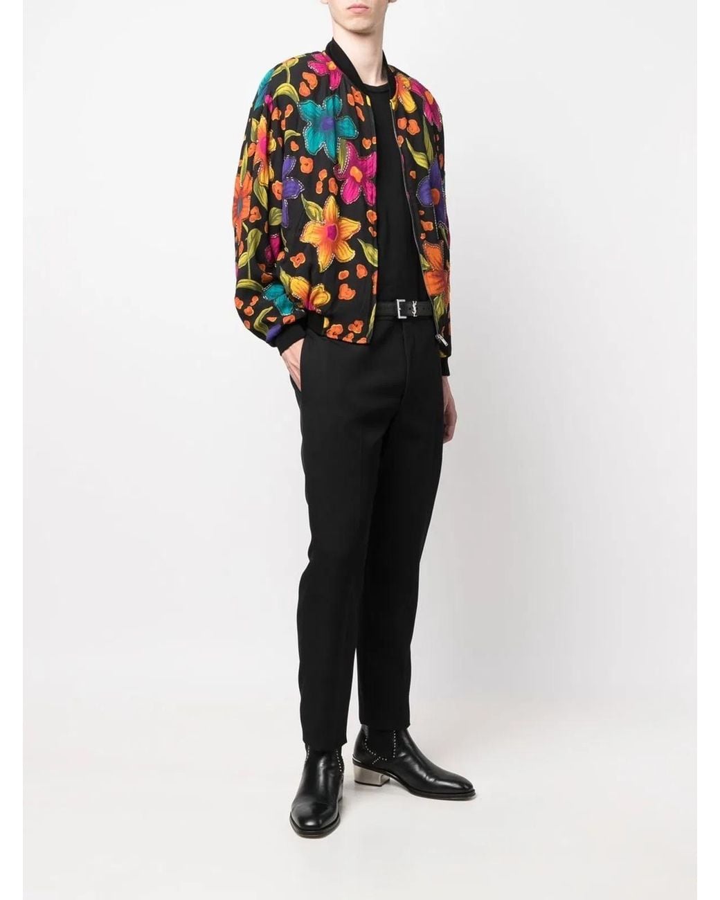 Saint Laurent Multicolor Giubbino for men