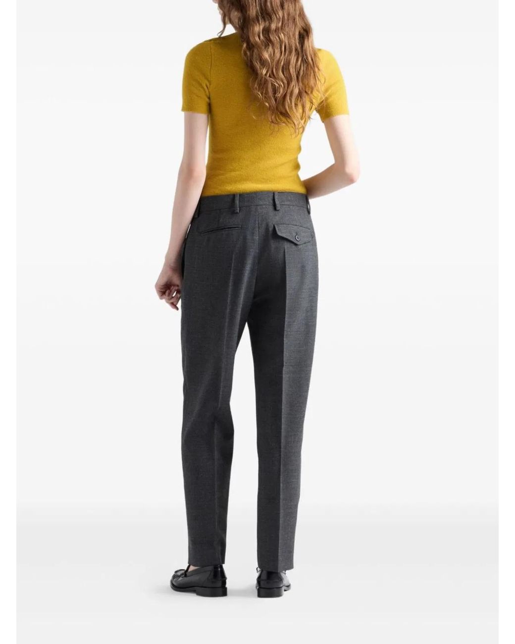 Prada Yellow Tops