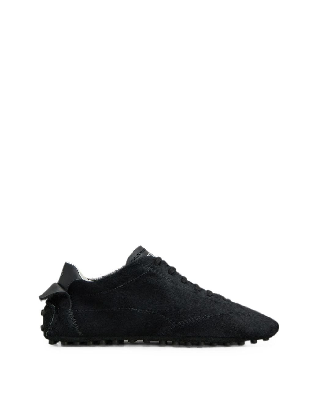 Tod's Black Sportiva 09M Allacciata Logo