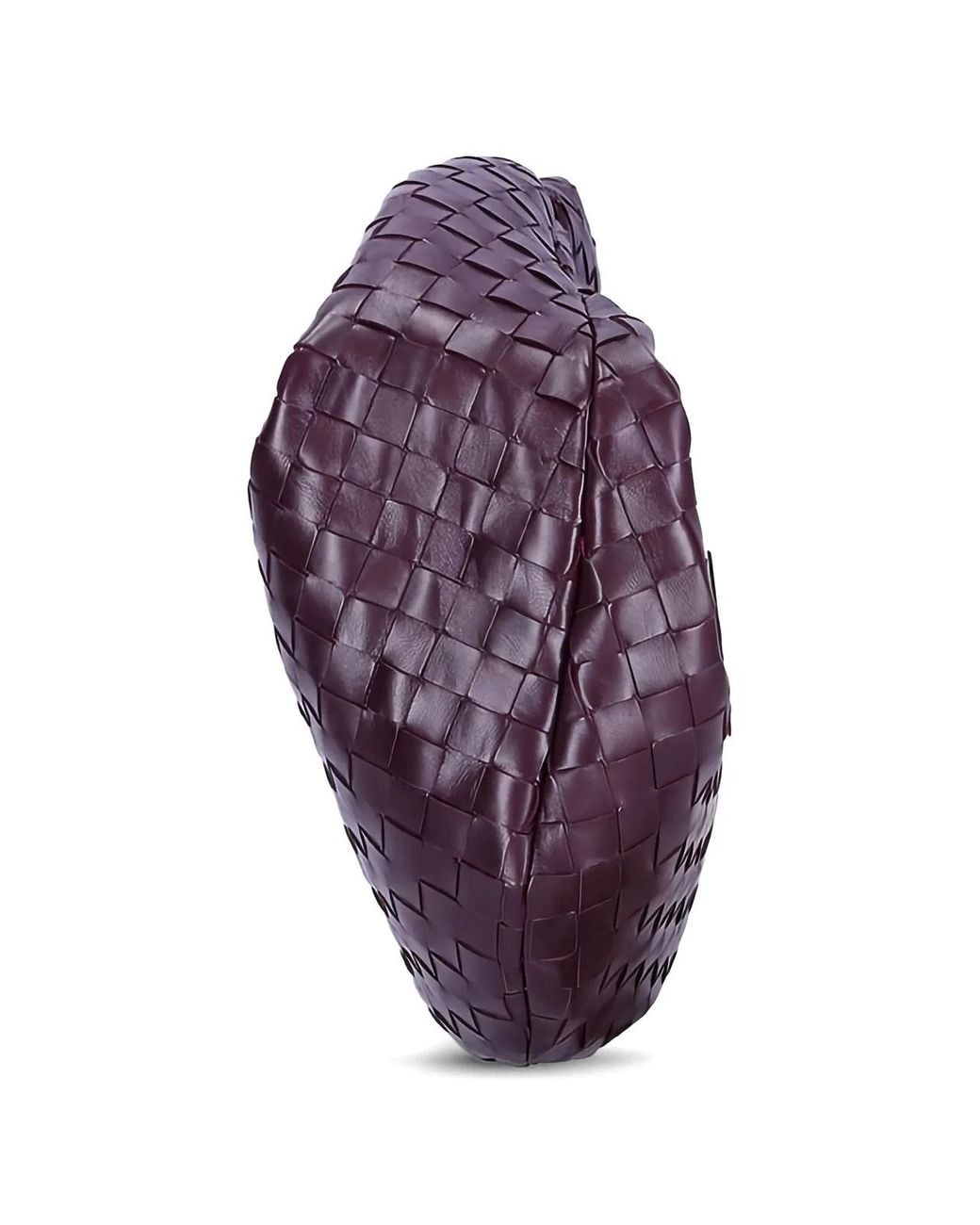 Bottega Veneta Purple Small Jodie Leather Shoulder Bag