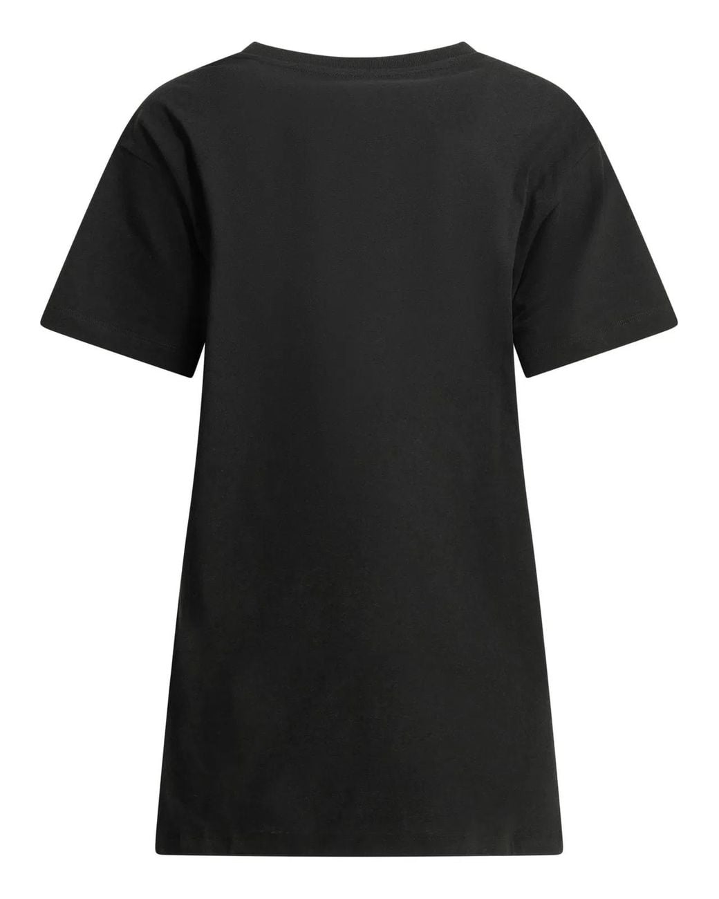 Valentino Black "Panther Lady" Crew-Neck T-Shirt