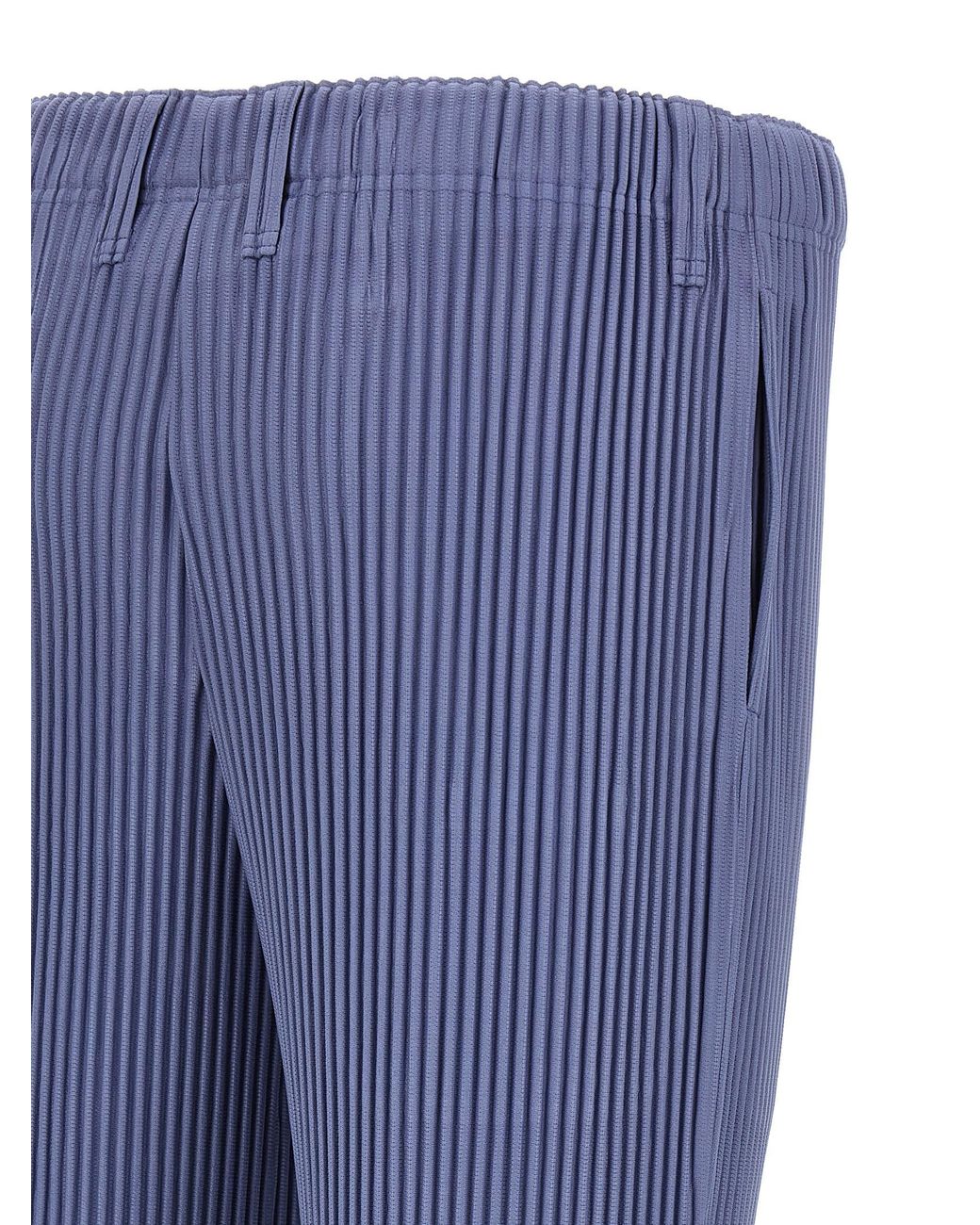 Homme Plissé Issey Miyake Blue 'Tailored Pleats 1' Pants for men