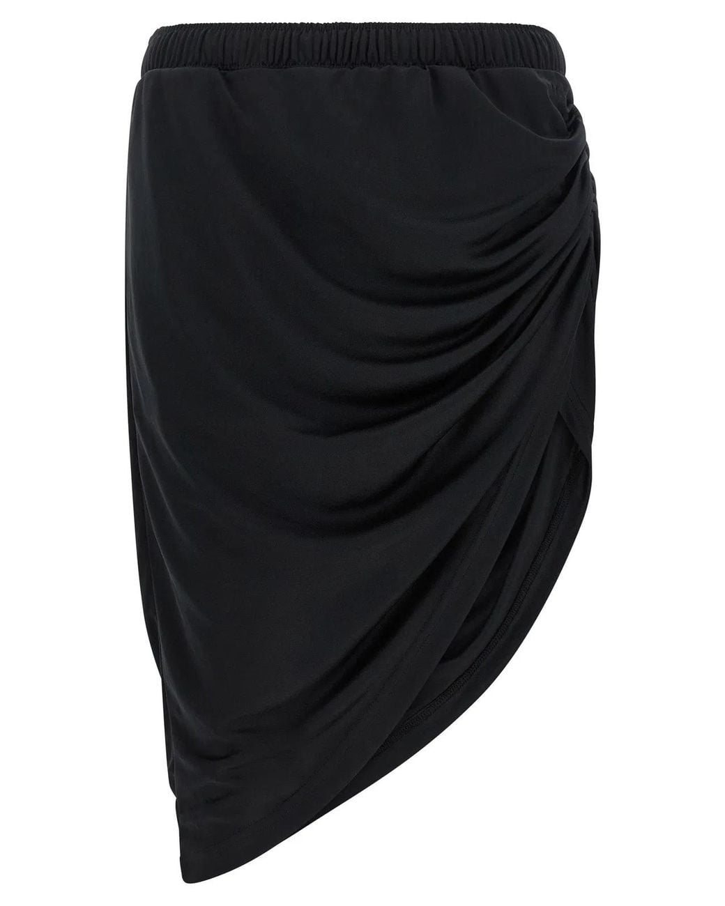 Courreges Black 'Twist Sport' Skirt