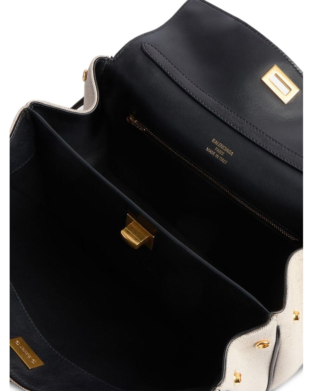 Balenciaga Black Natural Rodeo Top