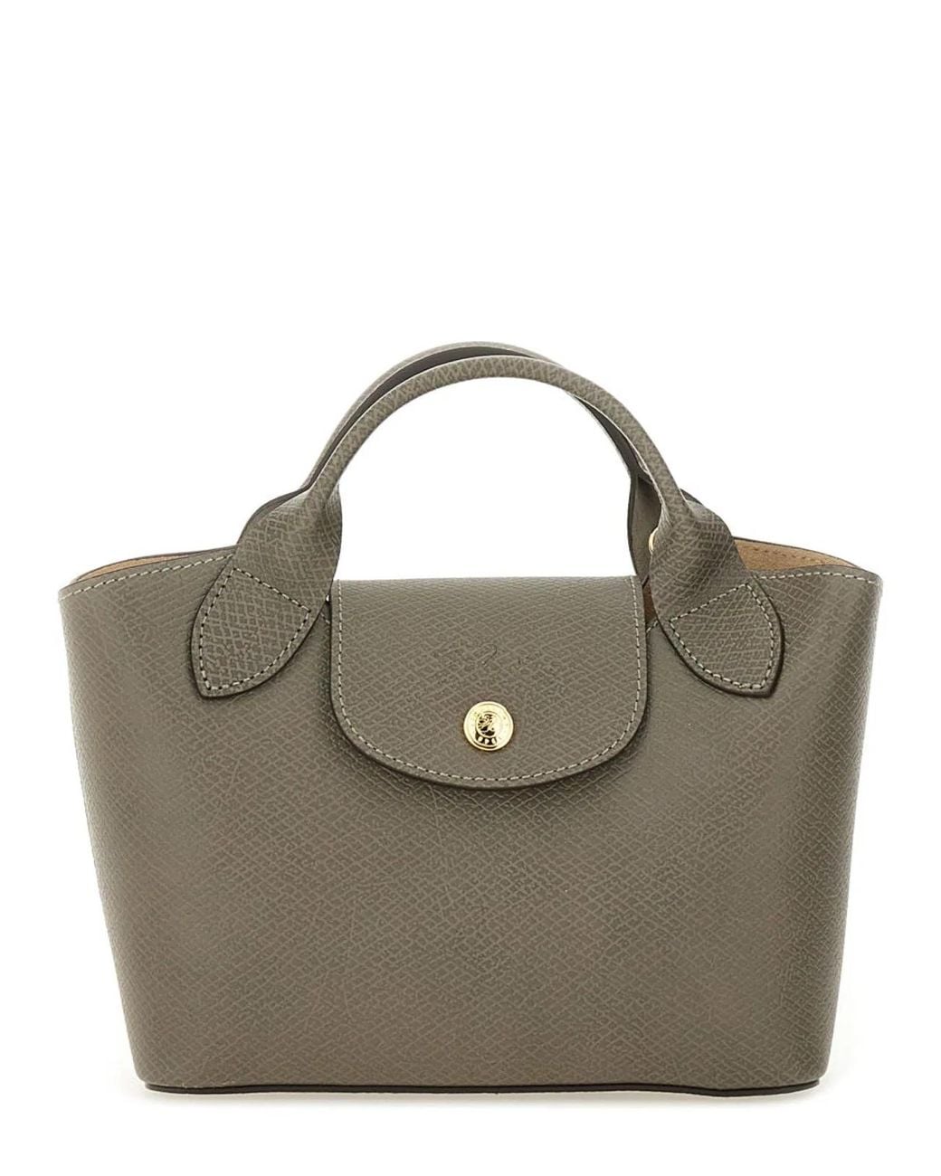 Longchamp Metallic Borsa Shopping Épure Xs