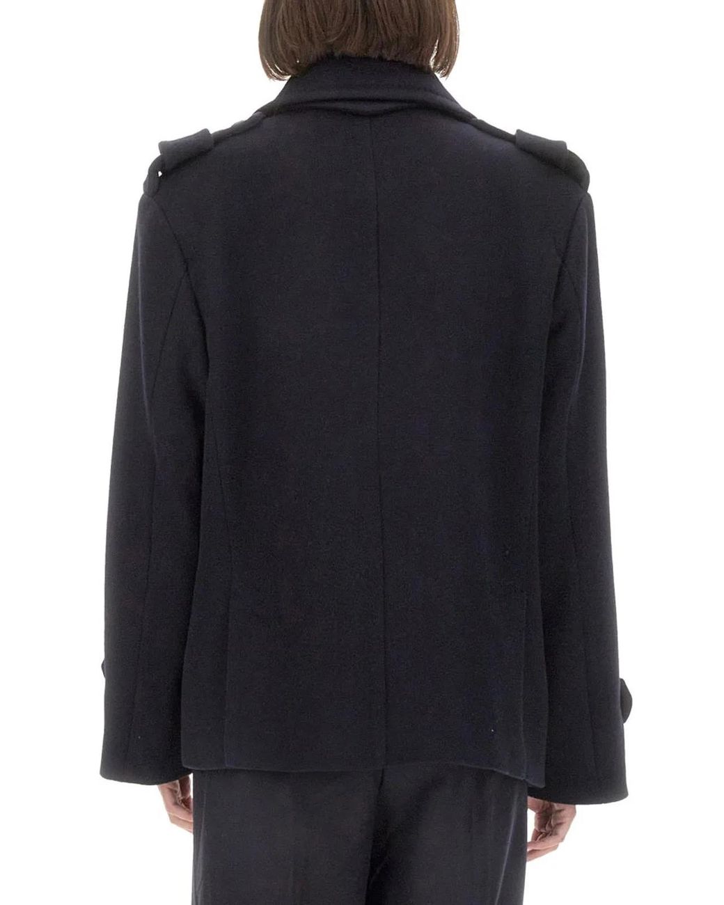 Max Mara Blue Coat Laveno