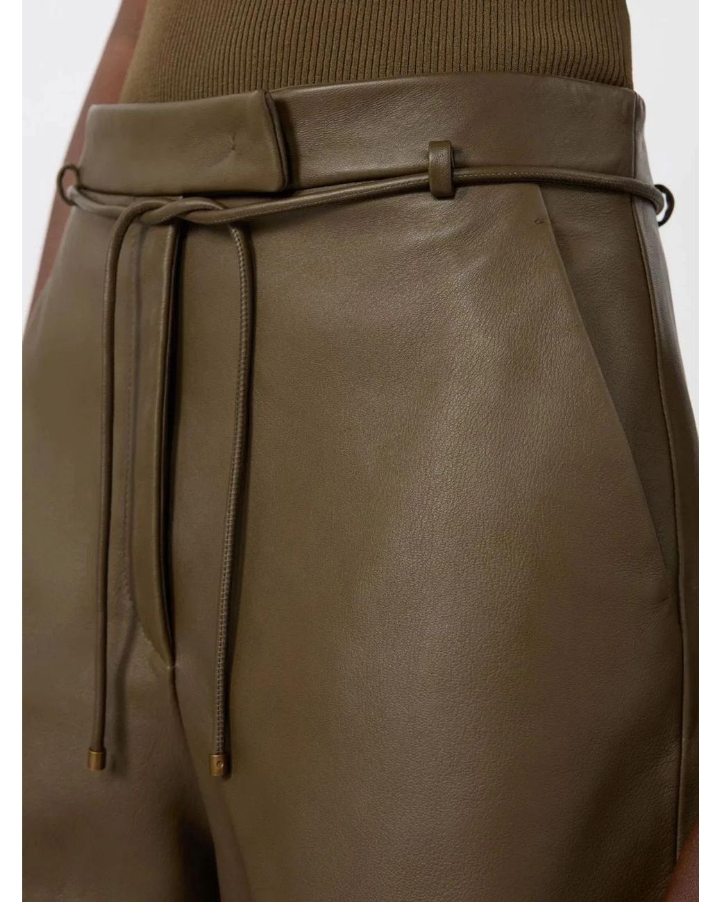 Max Mara Green Mxmamaca Trouser