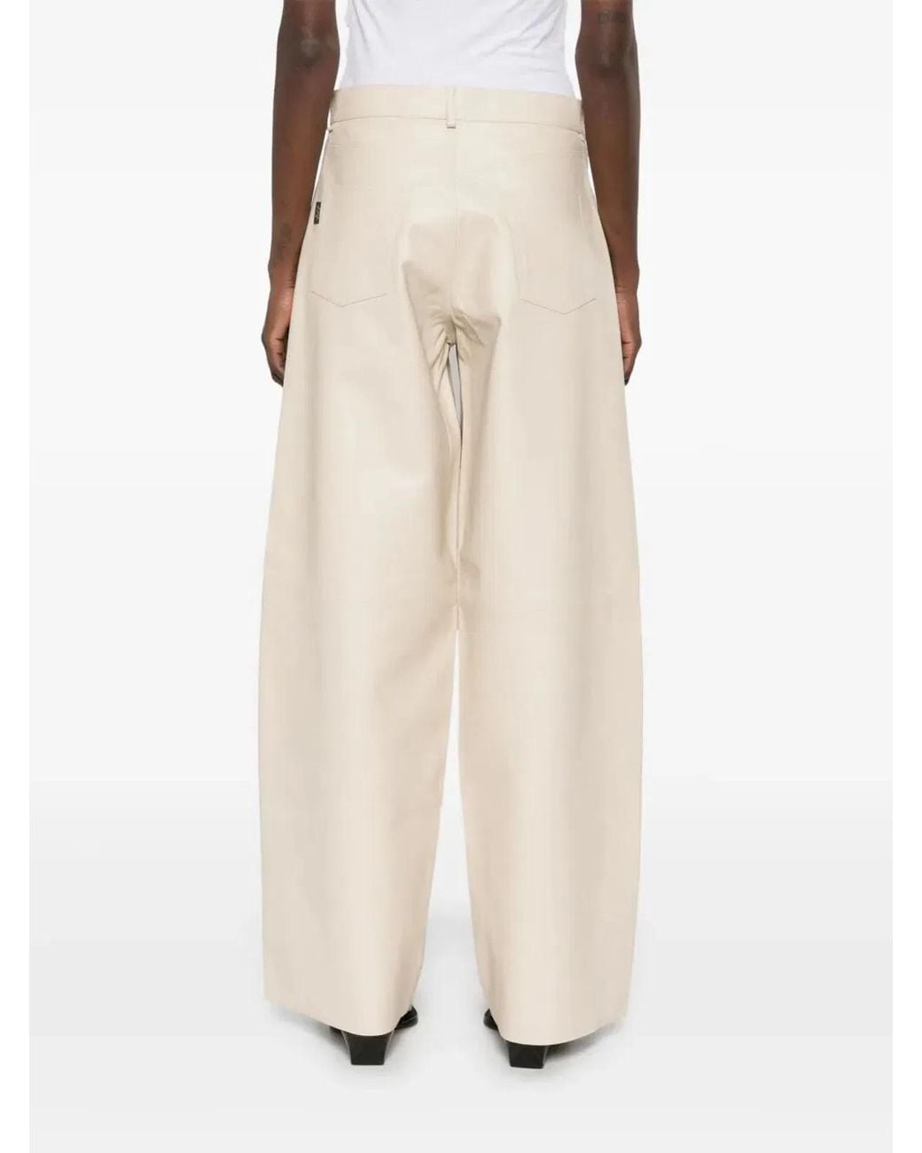 Haikure Natural Wide Leg Trousers