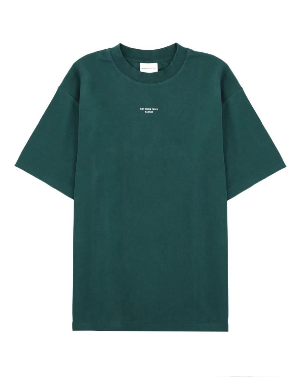Drole de Monsieur Green Tshirt Slogan for men