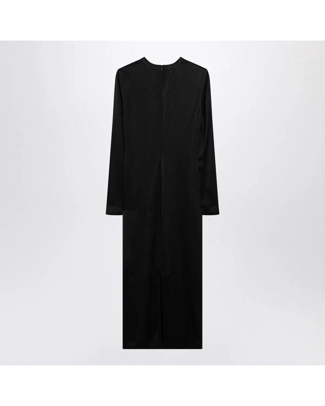 Totême Black Midi Dress