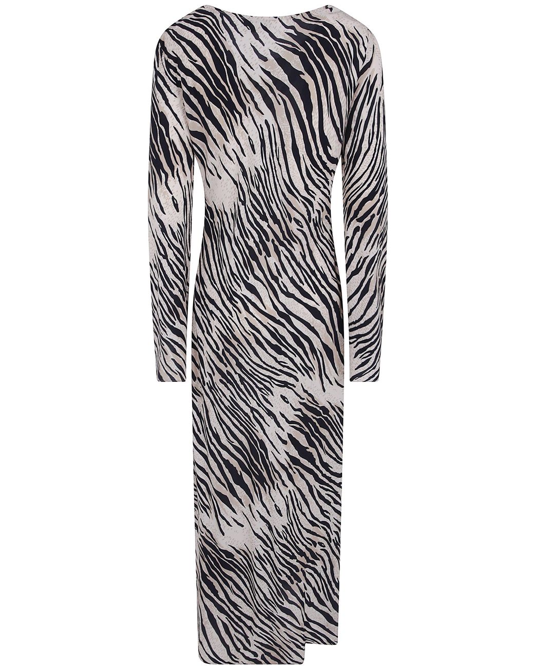 Rixo Gray "Amal" Dress