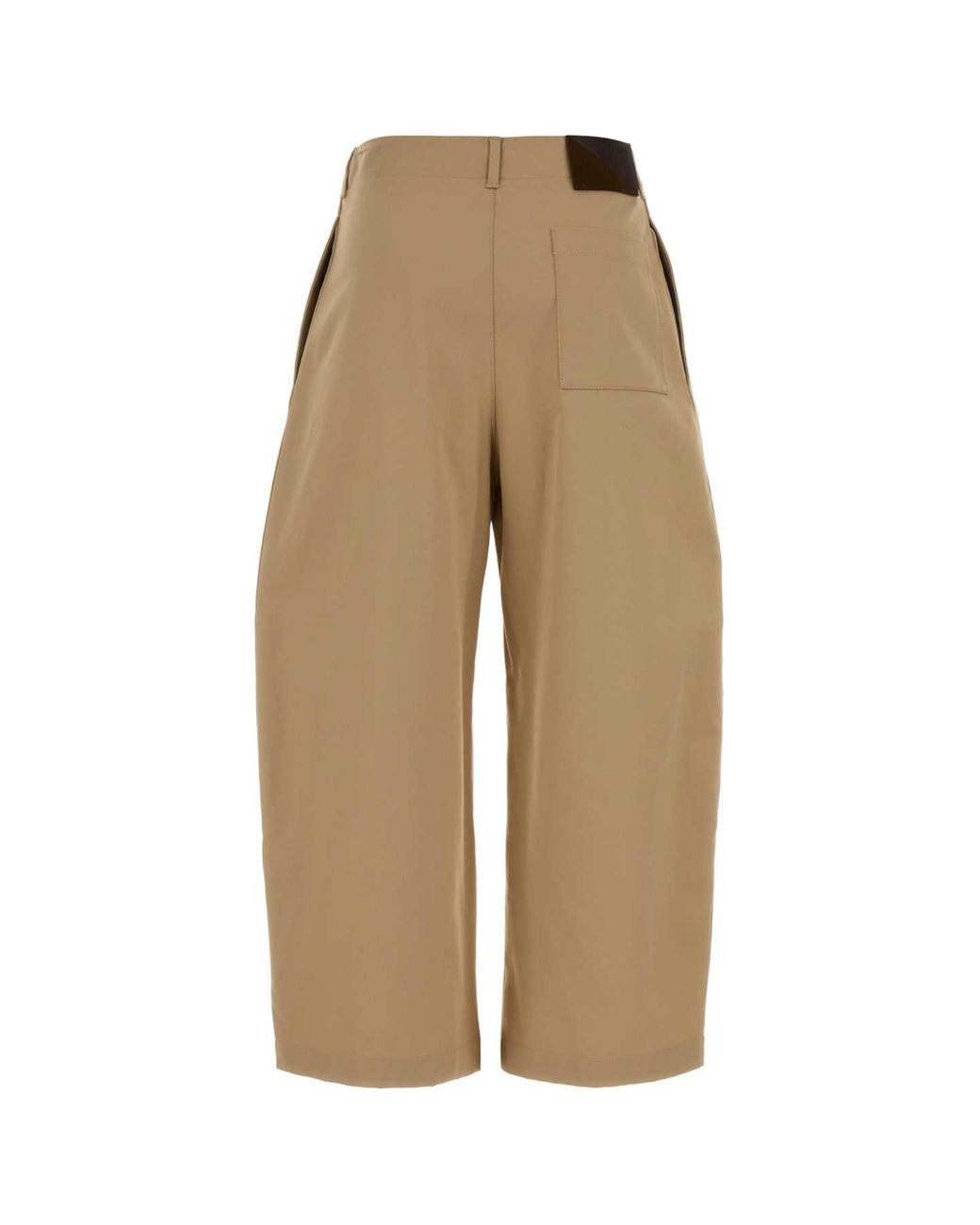 Loewe Natural Cotton Wide-Leg Pants