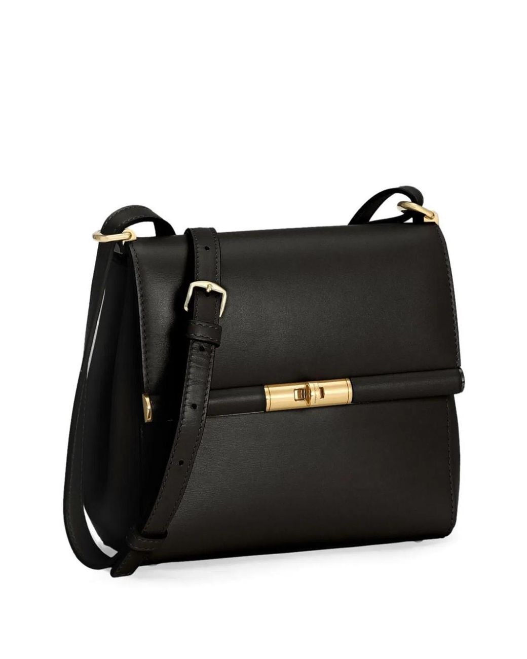 Dolce & Gabbana Black Dolce & Gabbana Leather Marlene Crossbody Bag