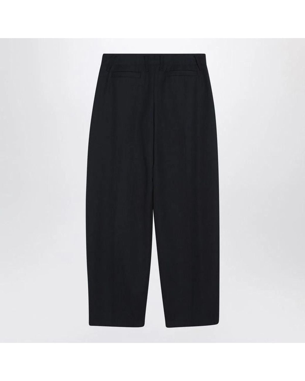 McQueen Black Wool Trousers