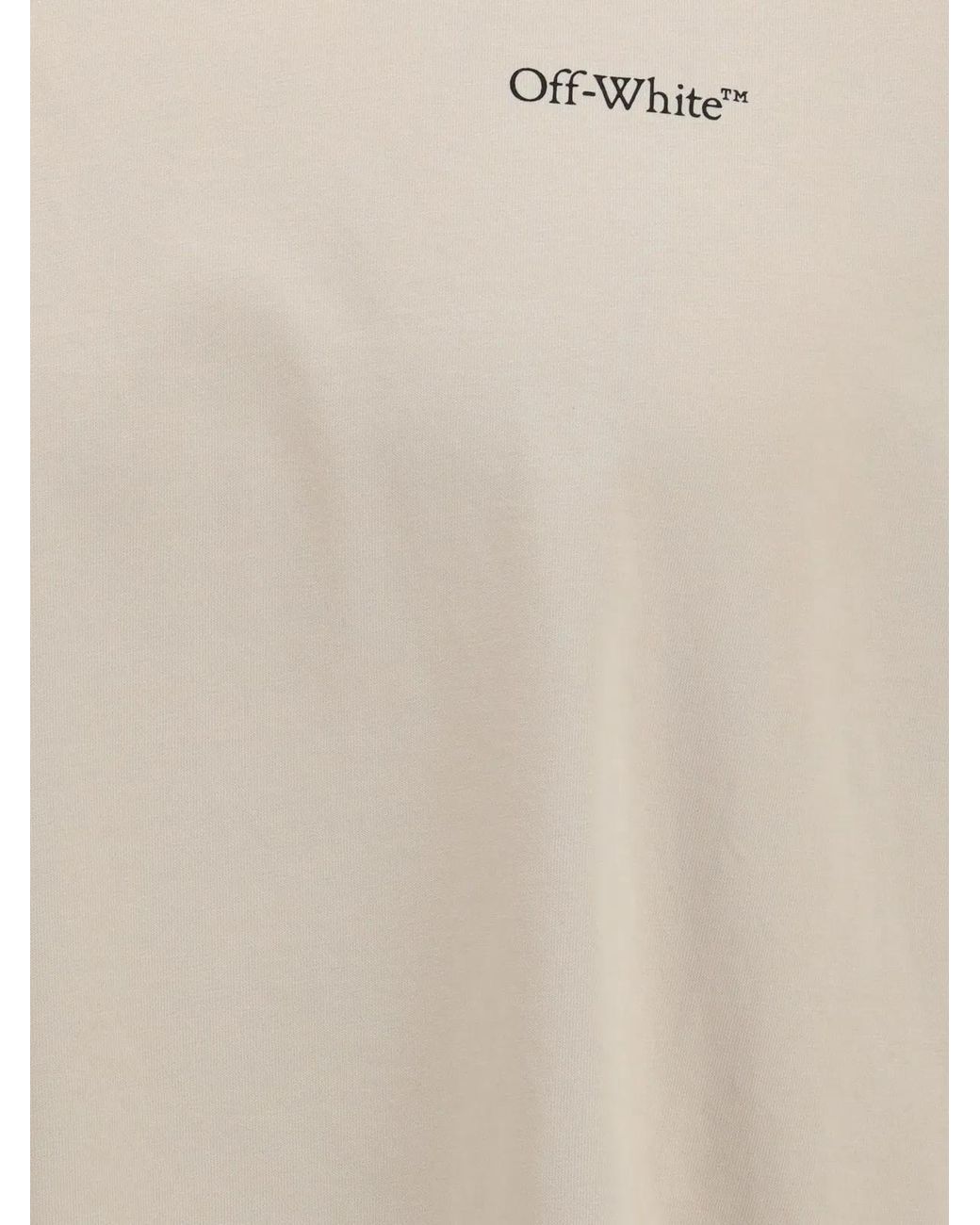 Off-White c/o Virgil Abloh White Statement Short-Sleeve Kate Tee for men