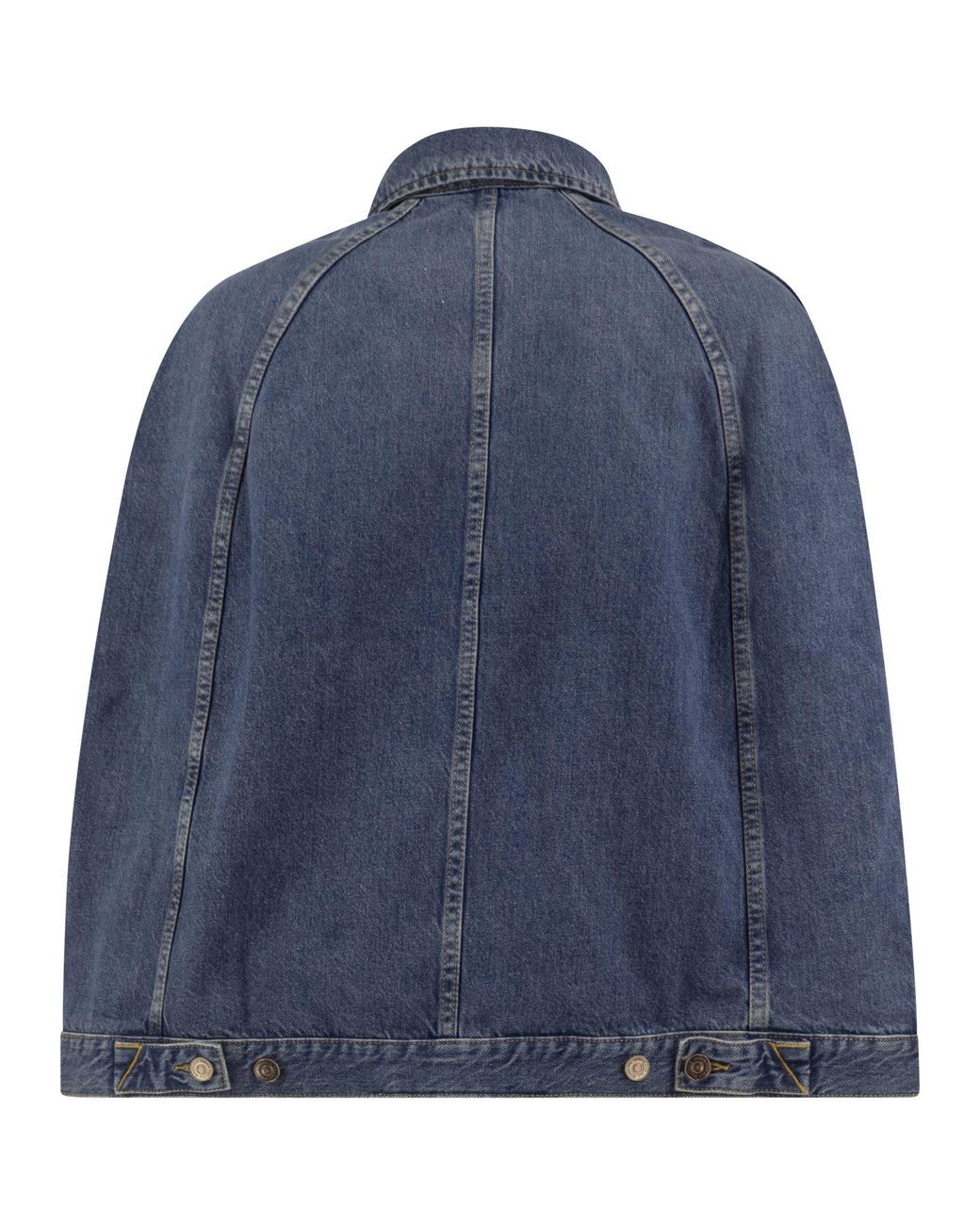 7 For All Mankind Blue Denim Jacket