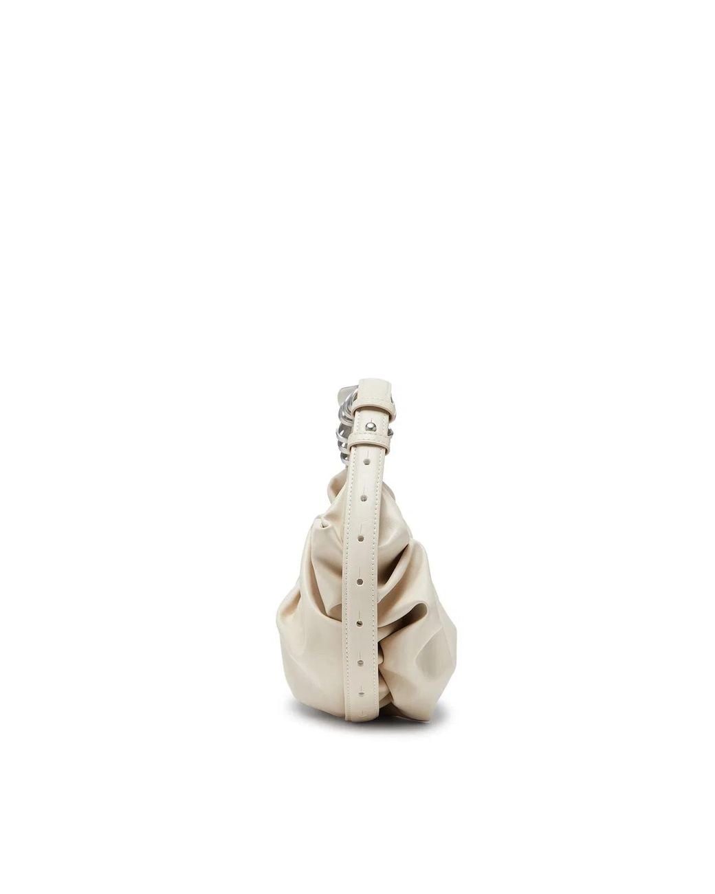 DIESEL Natural Grab-D-Small Scruched Hobo Bag
