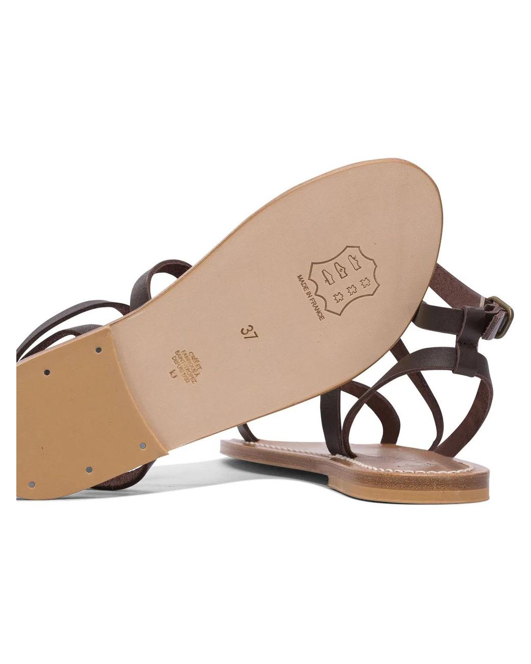 K. Jacques Brown Sandals