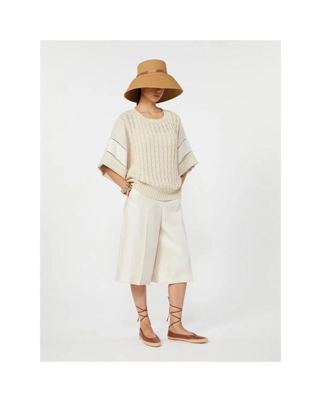 Max Mara White Mxmkaki
