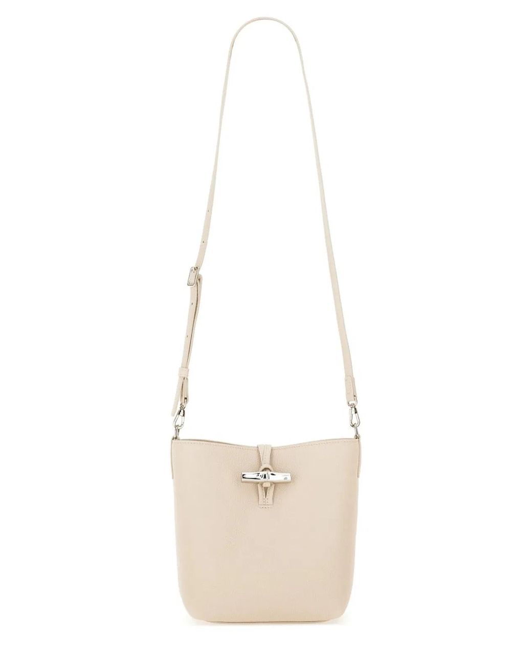 Longchamp Natural Le Pliage Style Mini Shoulder Bag Xs 21 X 17 X 11 Cm