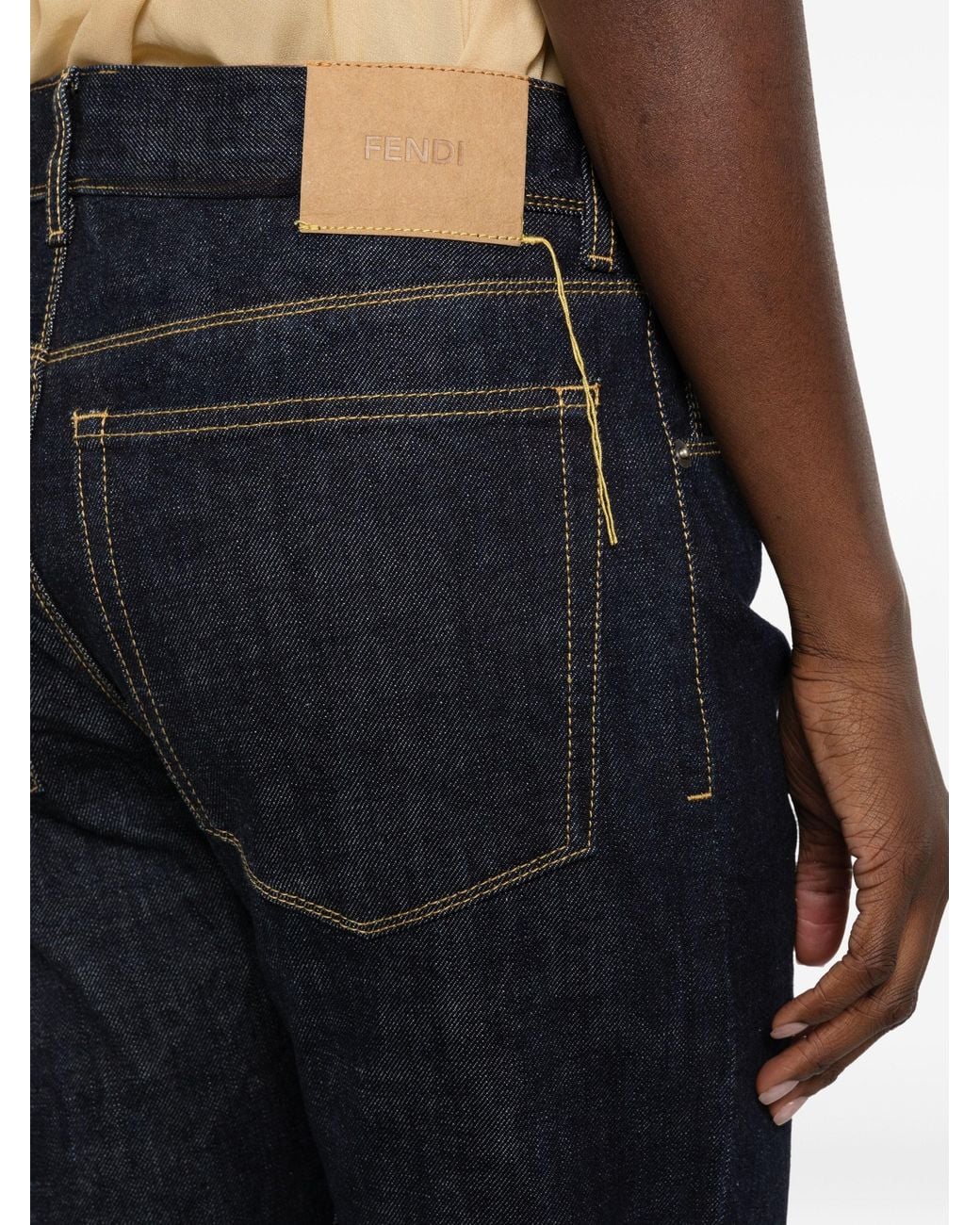 Fendi Blue Jeans Slim