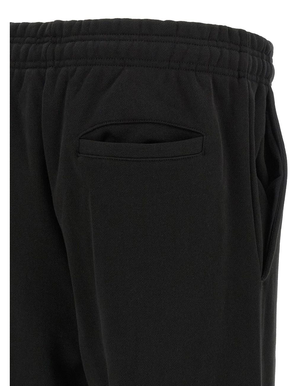 Entire studios Black Cotton Joggers for men