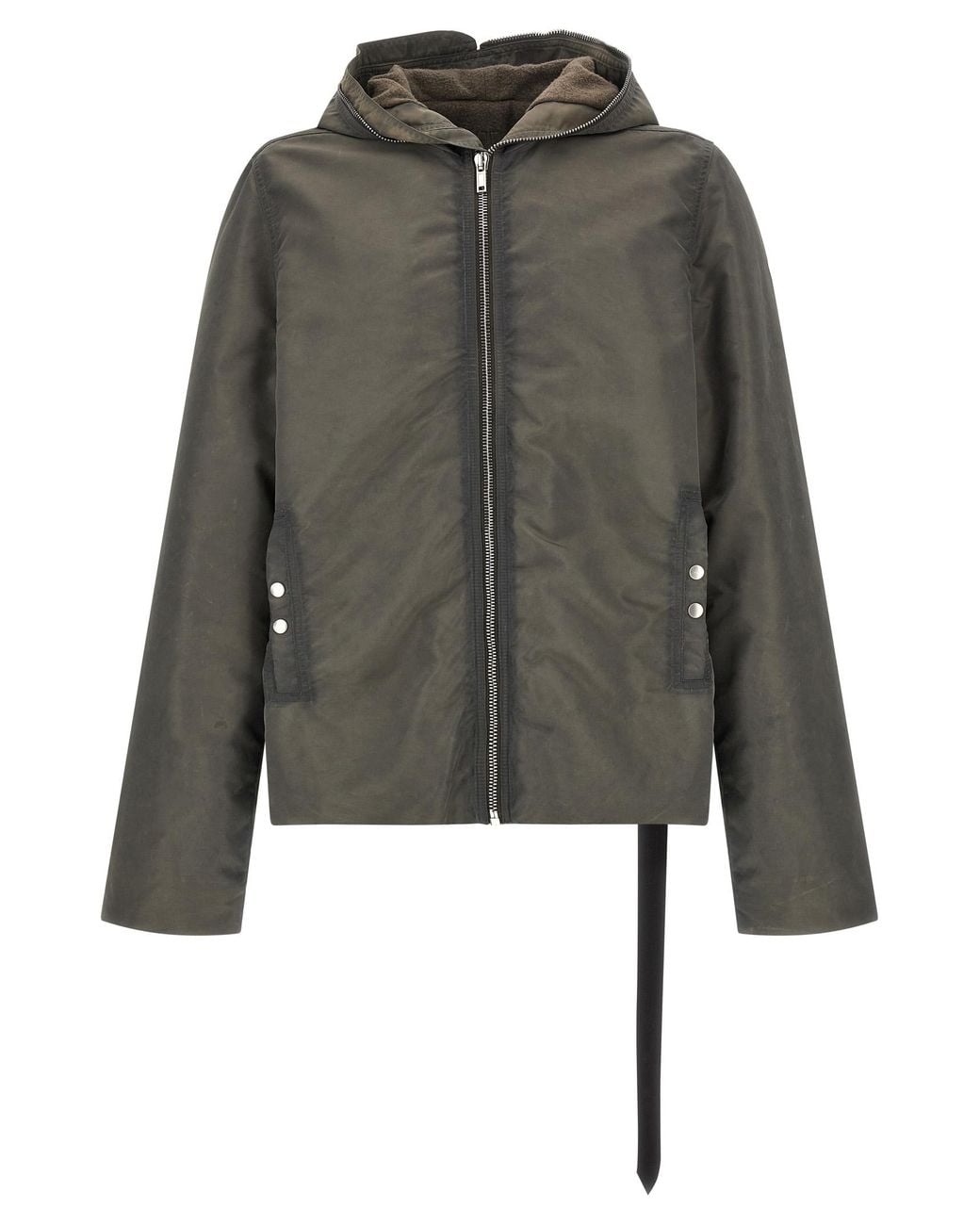 Rick Owens Gray 'Gimp Zipfront' Jacket for men