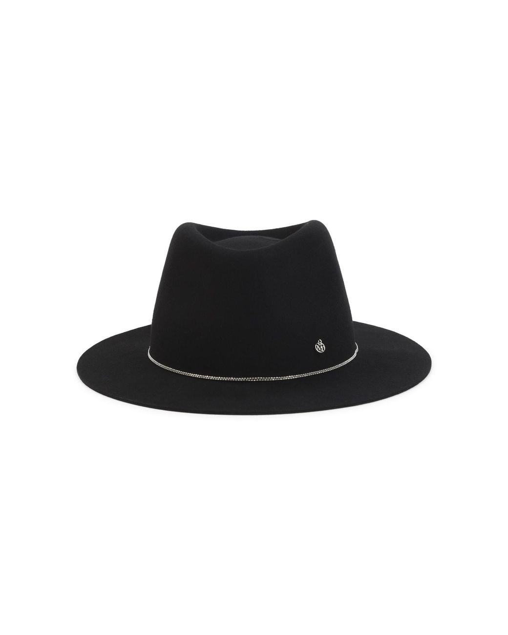 Maison Michel Black Andre Ball Chain Hat