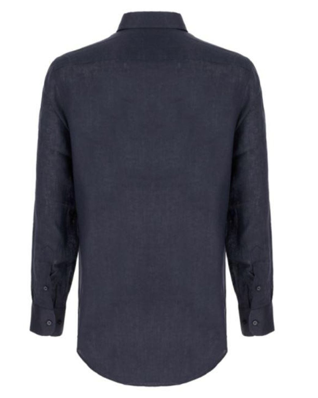 Etro Blue Classic 100% Cotton Shirt for men