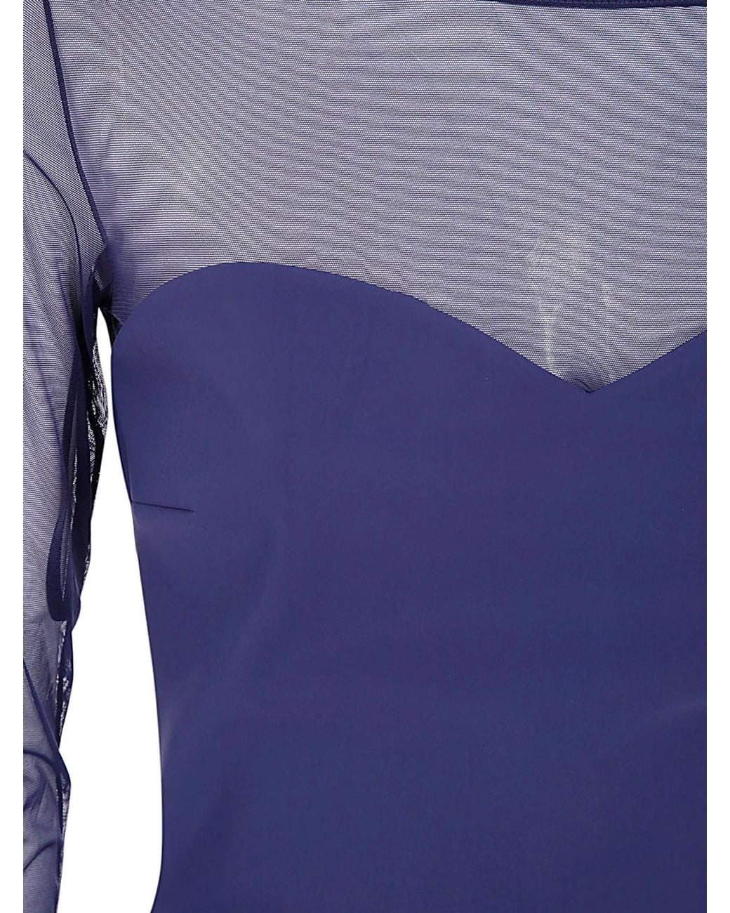 Chiara Boni Blue Skip Illusion Bis Dress