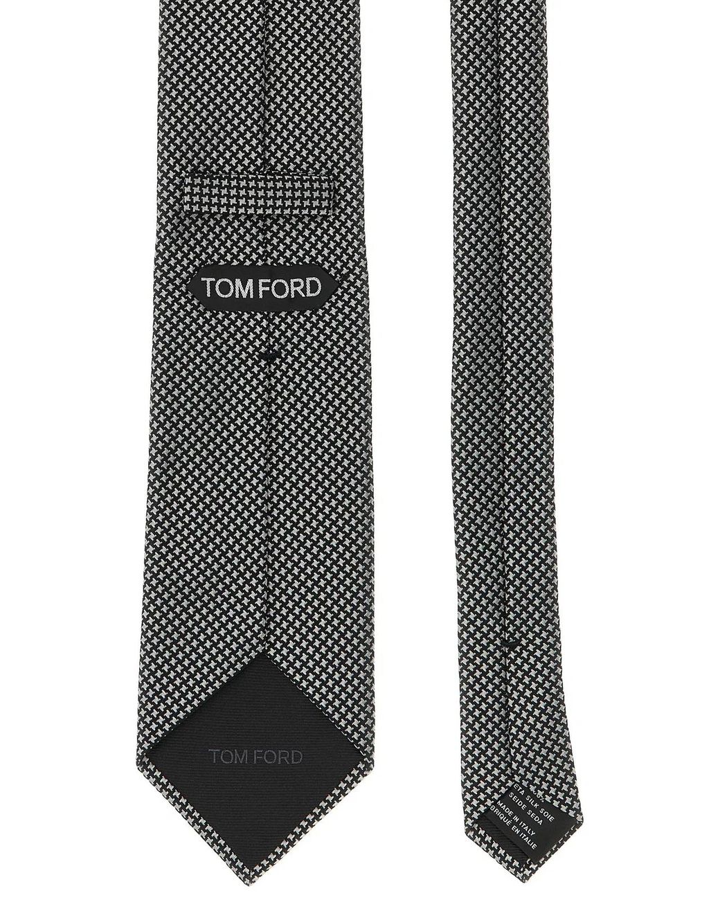 Tom Ford Black Silk Tie for men