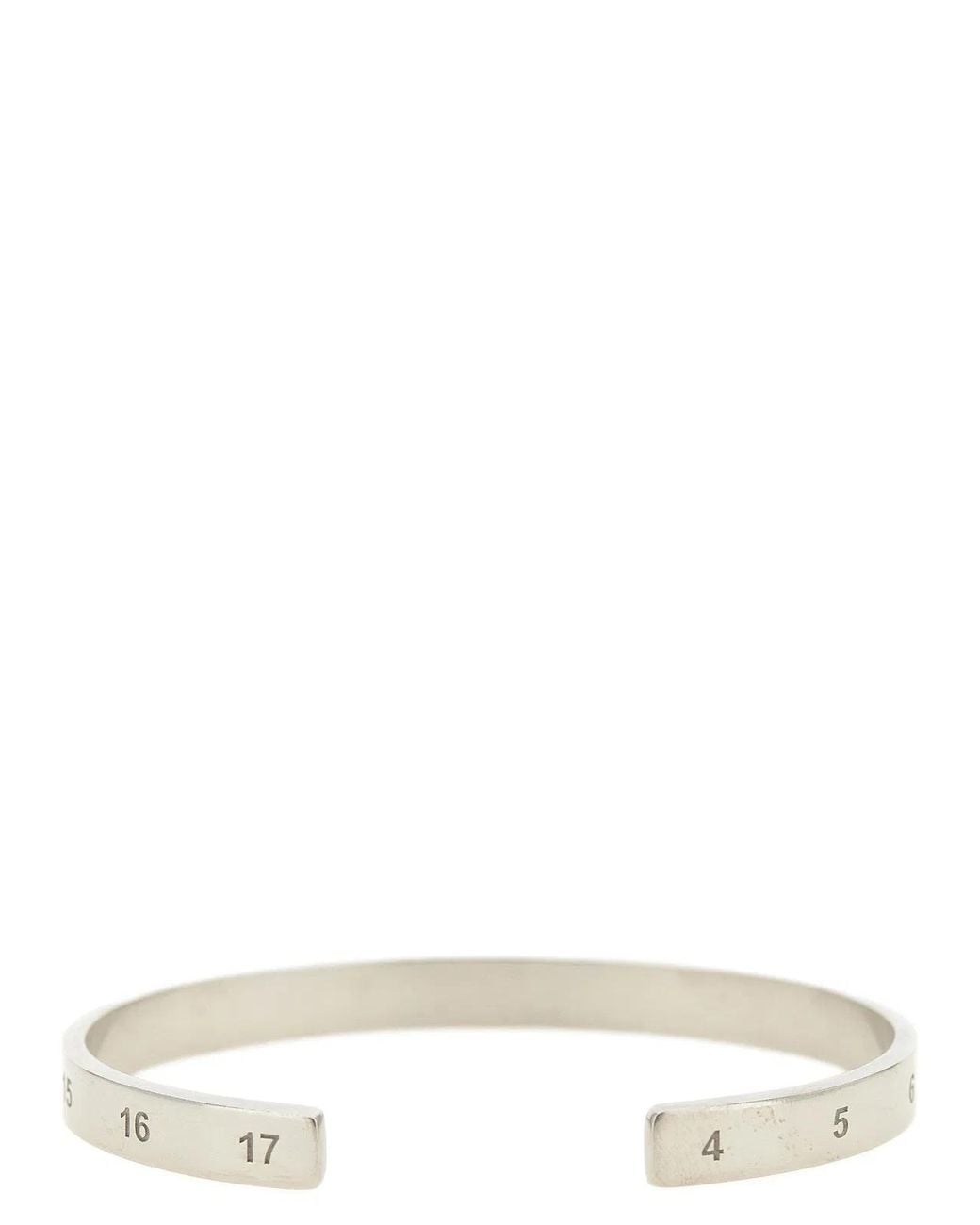 Maison Margiela White 'Numeric' Bracelet for men