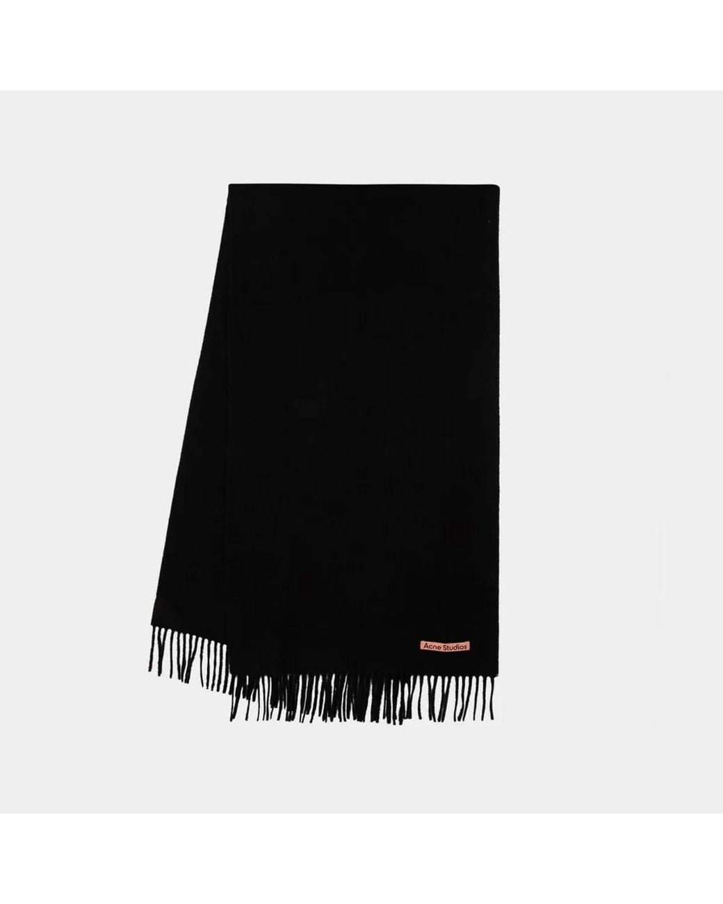 Acne Black Canada Scarf