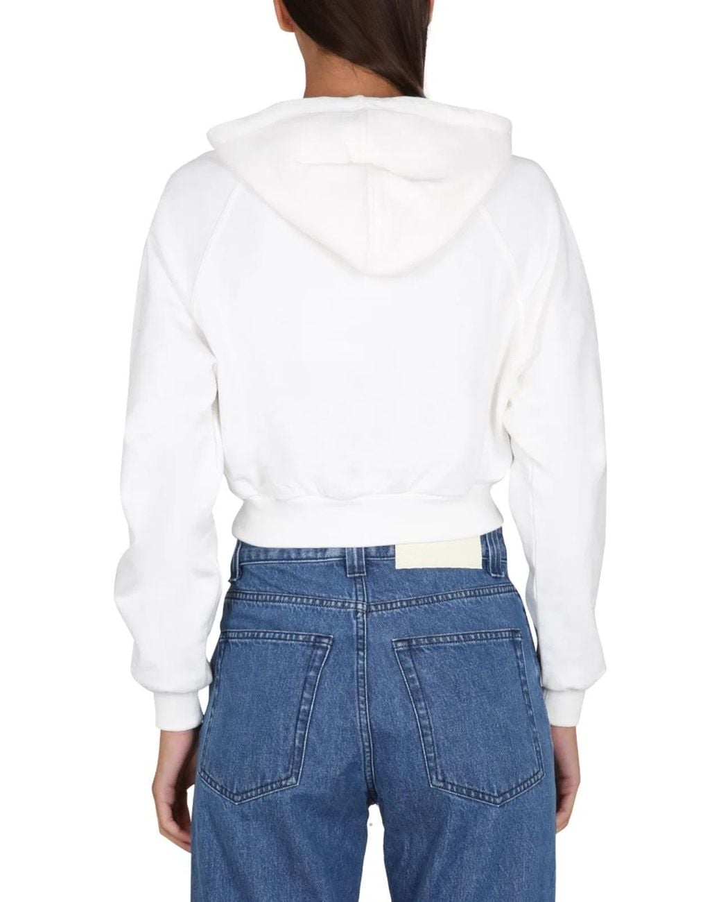 Sunnei White Hoodie
