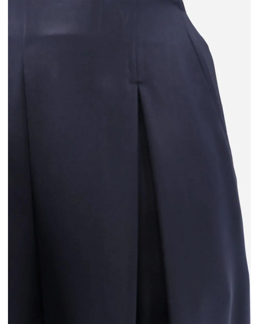Max Mara Pure Blue Palude Pantaloni