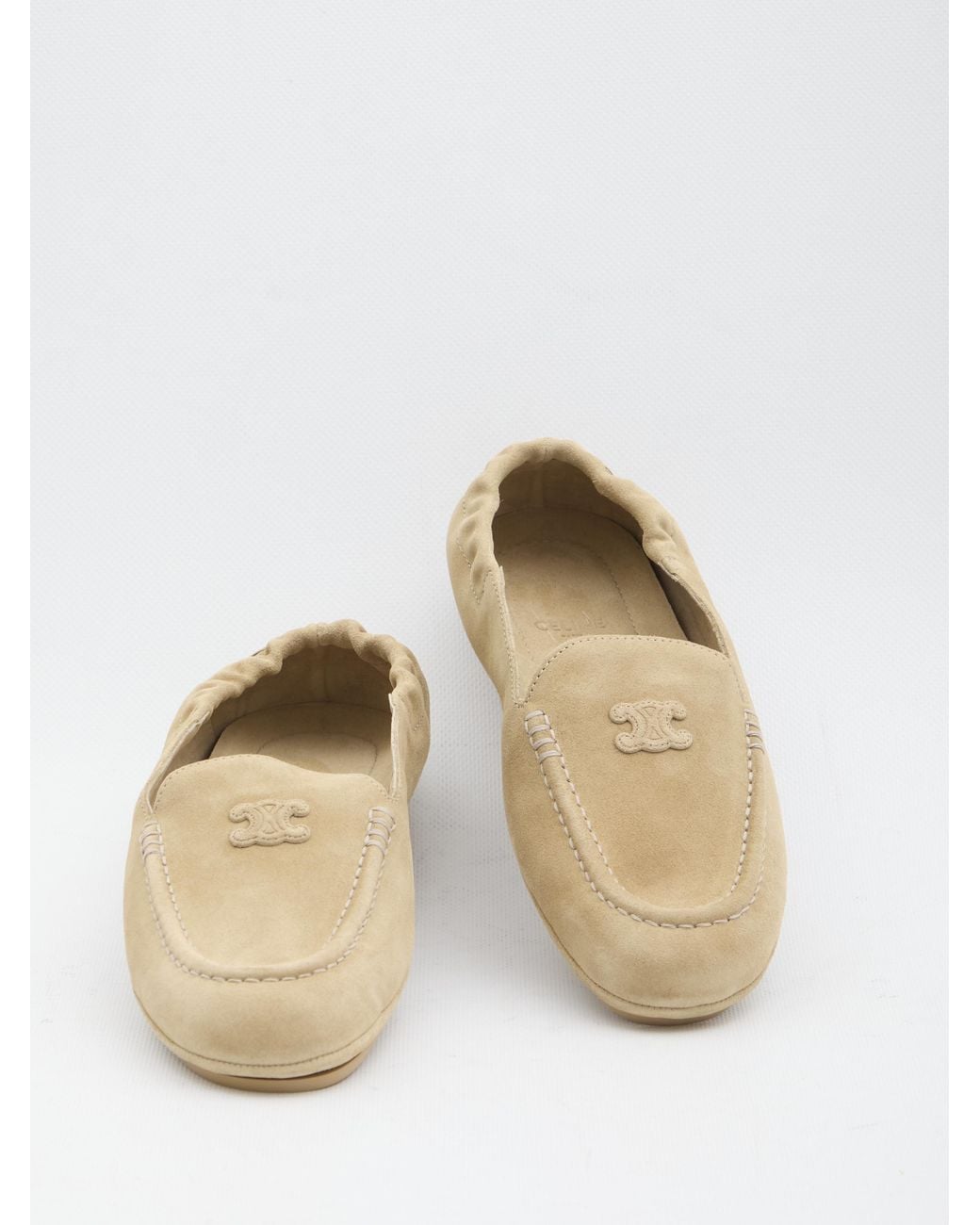 Céline Natural Loafer Triomphe