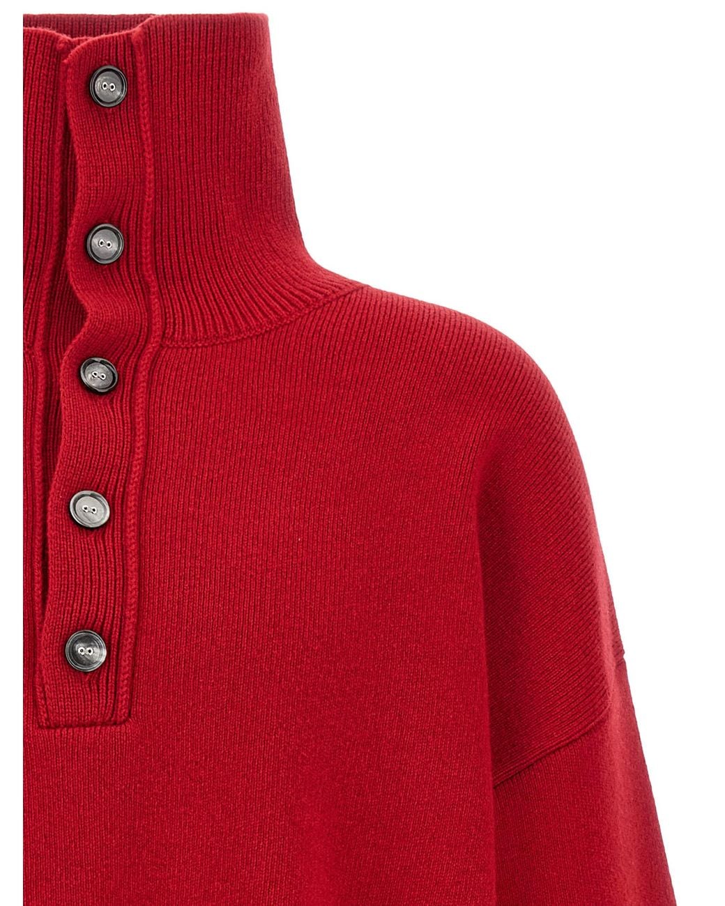 AMI Red 'Ami De Cœur' Sweater for men