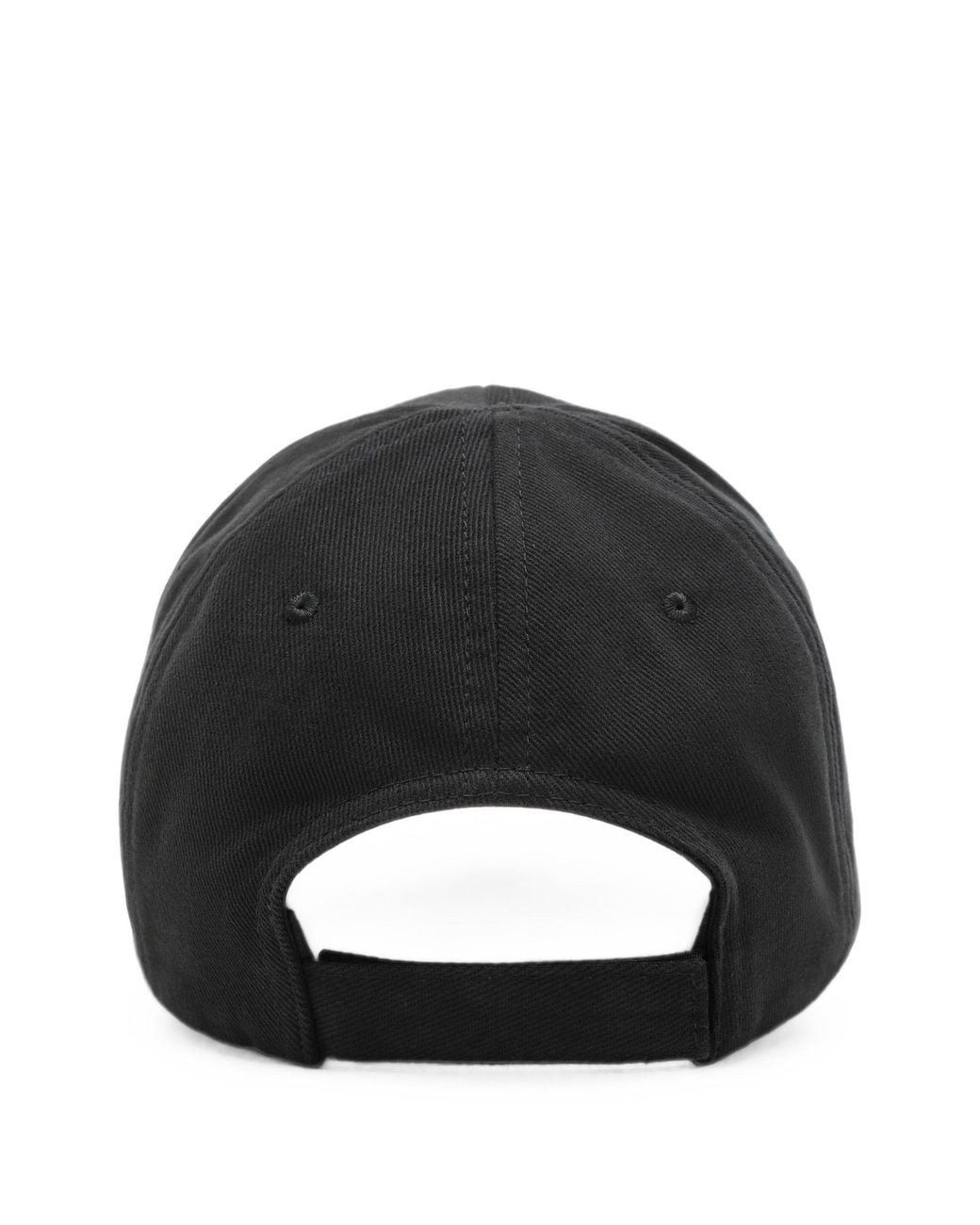Balenciaga Black Logo Cap for men