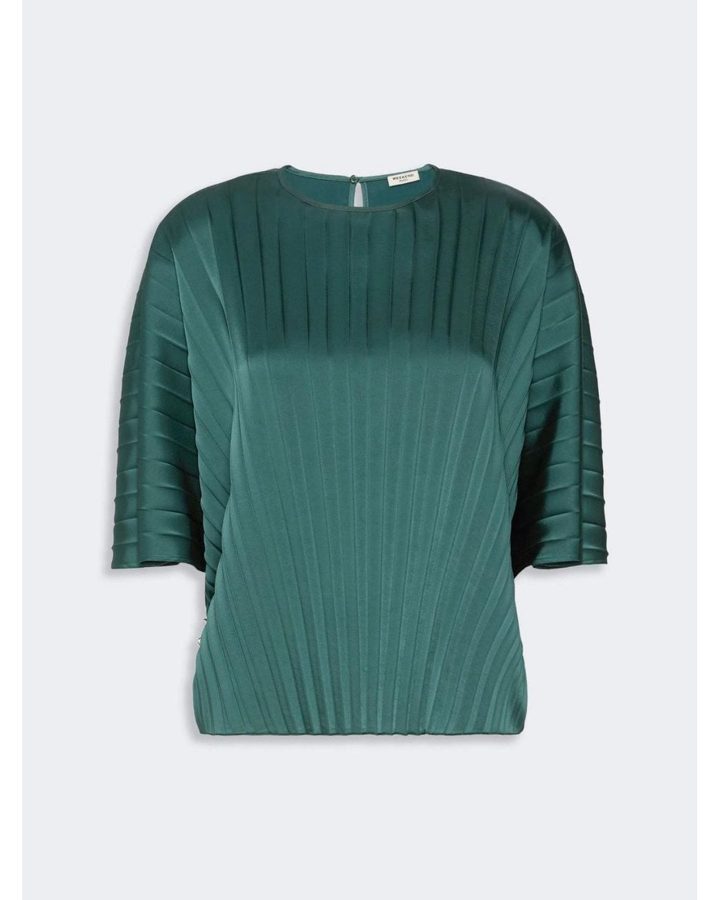 Max Mara Green Wkdaureo Waistcoat Dark