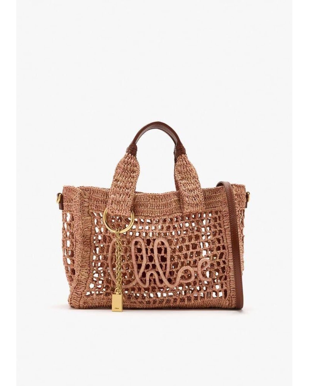 Chloé Brown Summer Summer Banana Bag