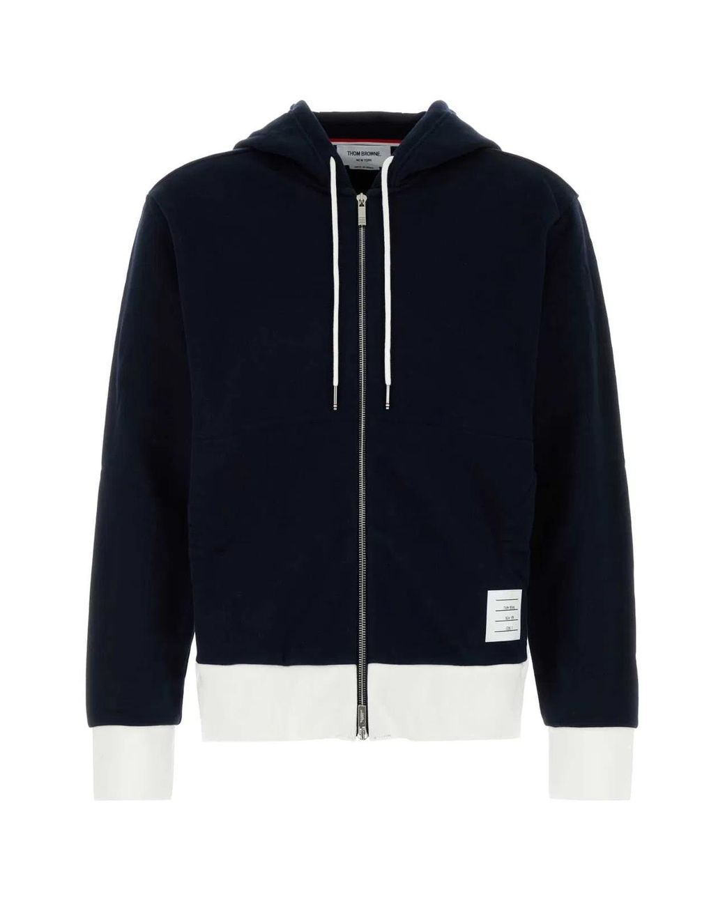 Thom Browne Navy Blue Cotton Sweatshirt for men