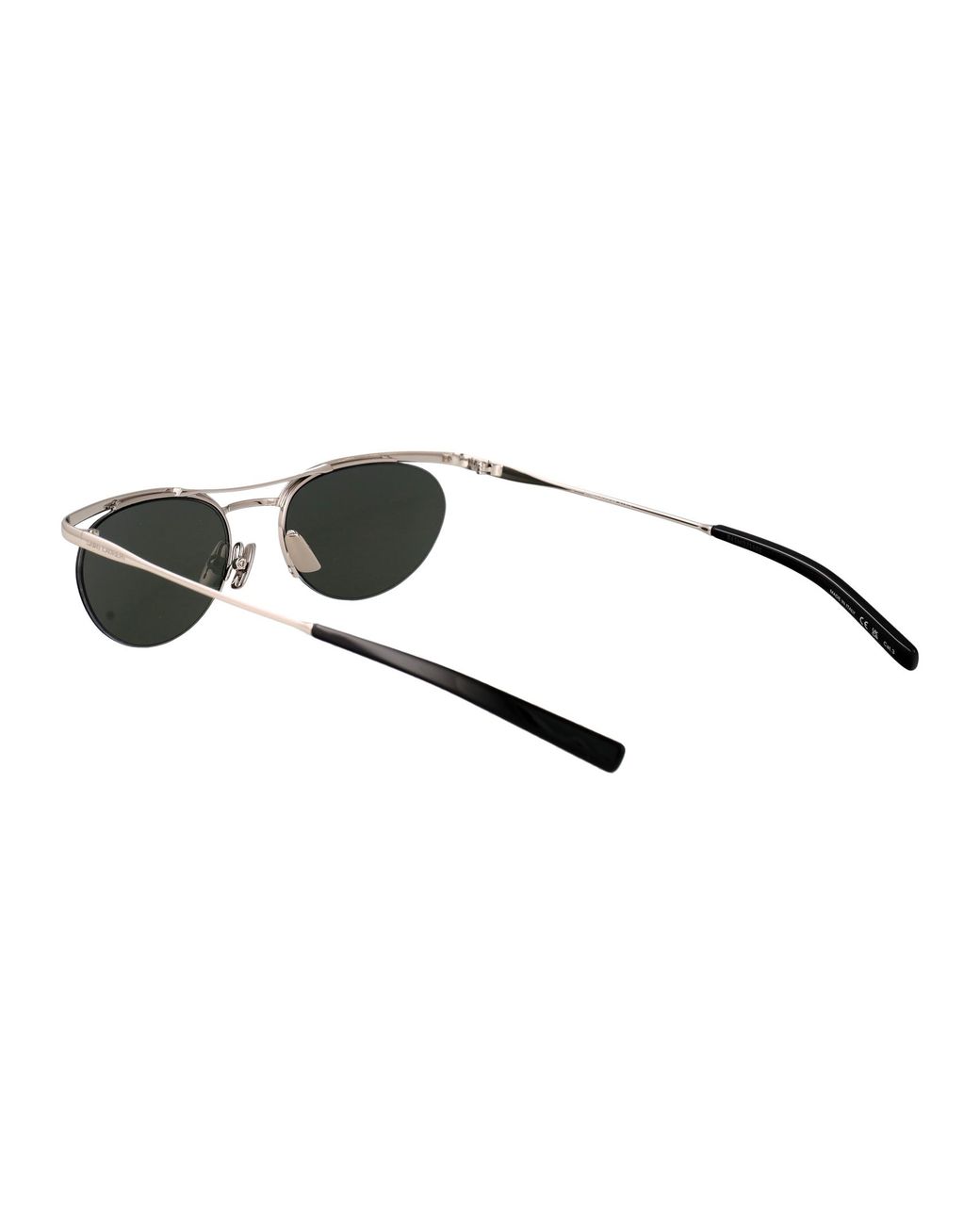 Saint Laurent Metallic Metal Sunglasses